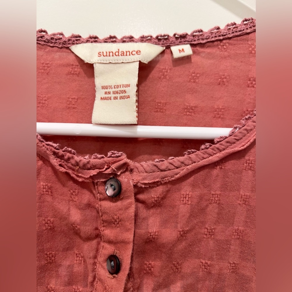 SUNDANCE Popover Blouse - Picture 2 of 4